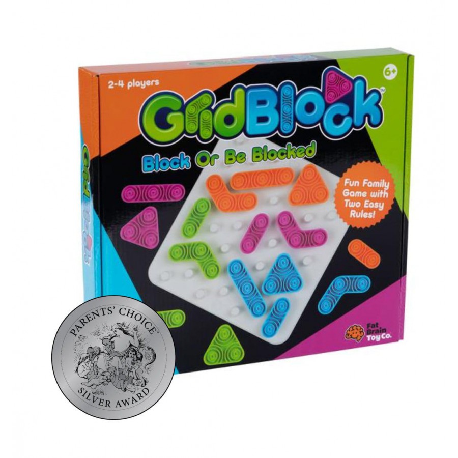 Fat Brain Toy Gra Strategiczna GridBlock.