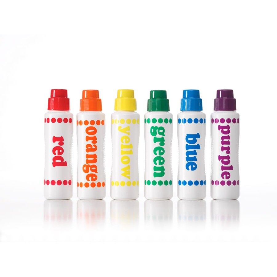 Do-A-Do Art Large dot flashsters. Rainbow colors. 