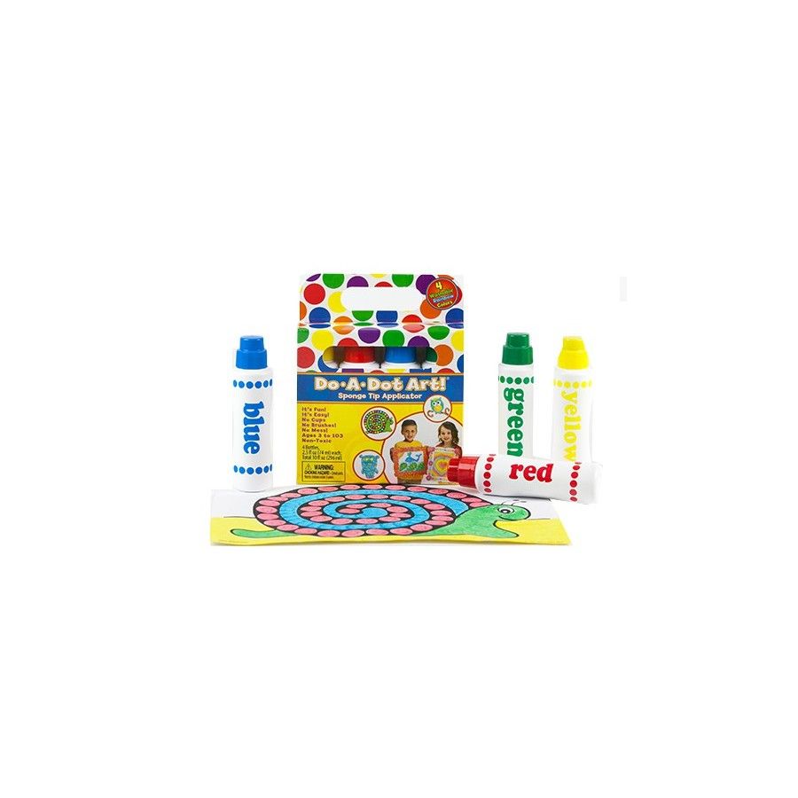 Do-A-Do Art Large dot flashsters. Basic colors. 