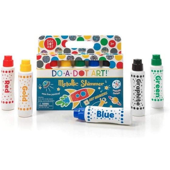 Do-A-Do Art Nagy dot flashsters. Fémes ragyogás. 