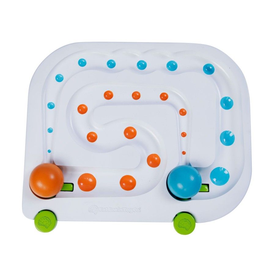 Fat Brain est un labyrinthe de jouets pour les boules RollAgain.
