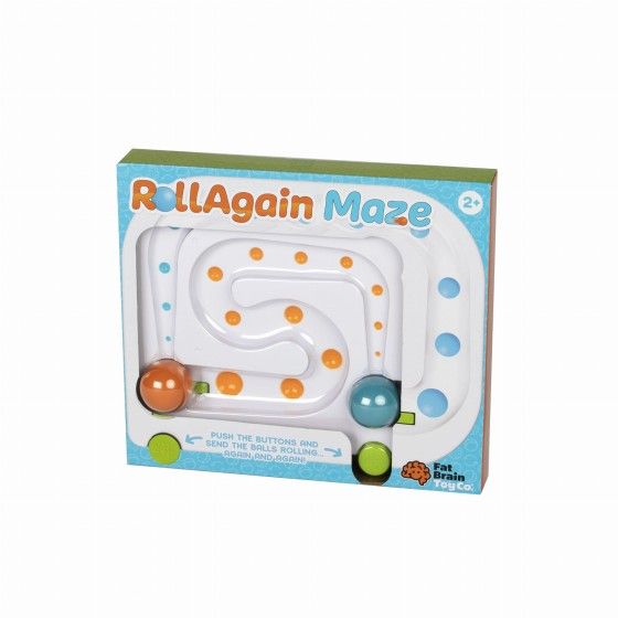 Fat Brain est un labyrinthe de jouets pour les boules RollAgain.