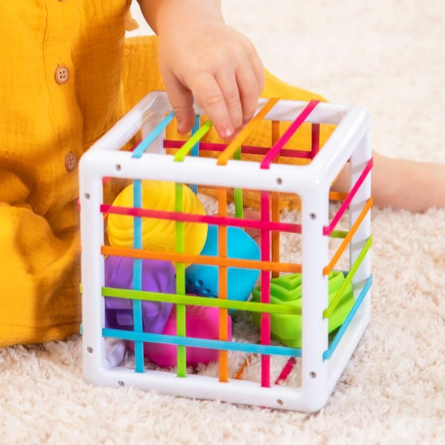 Gros cerveau jouet cube flexible InnyBin.