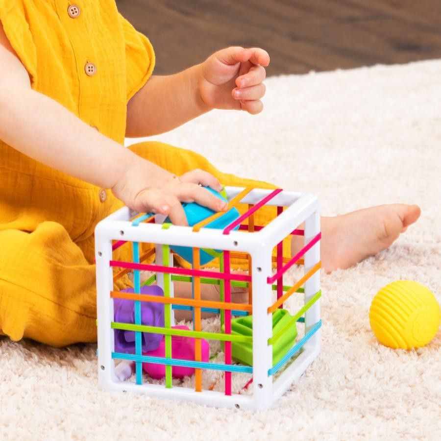 Gros cerveau jouet cube flexible InnyBin.