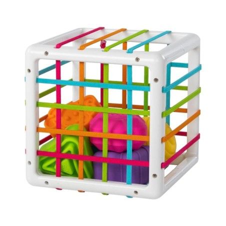 Cubo flexible de juguete con cerebro gordo InnyBin.