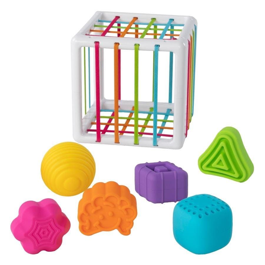 Cubo flexible de juguete con cerebro gordo InnyBin.