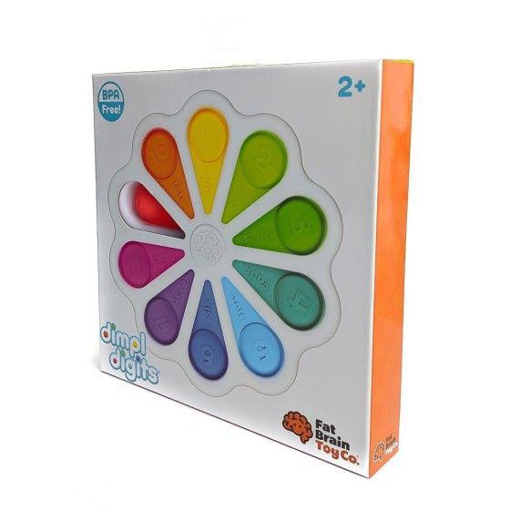 Fat Brain Toy Bąbelki Cyferki Dimpl Digits