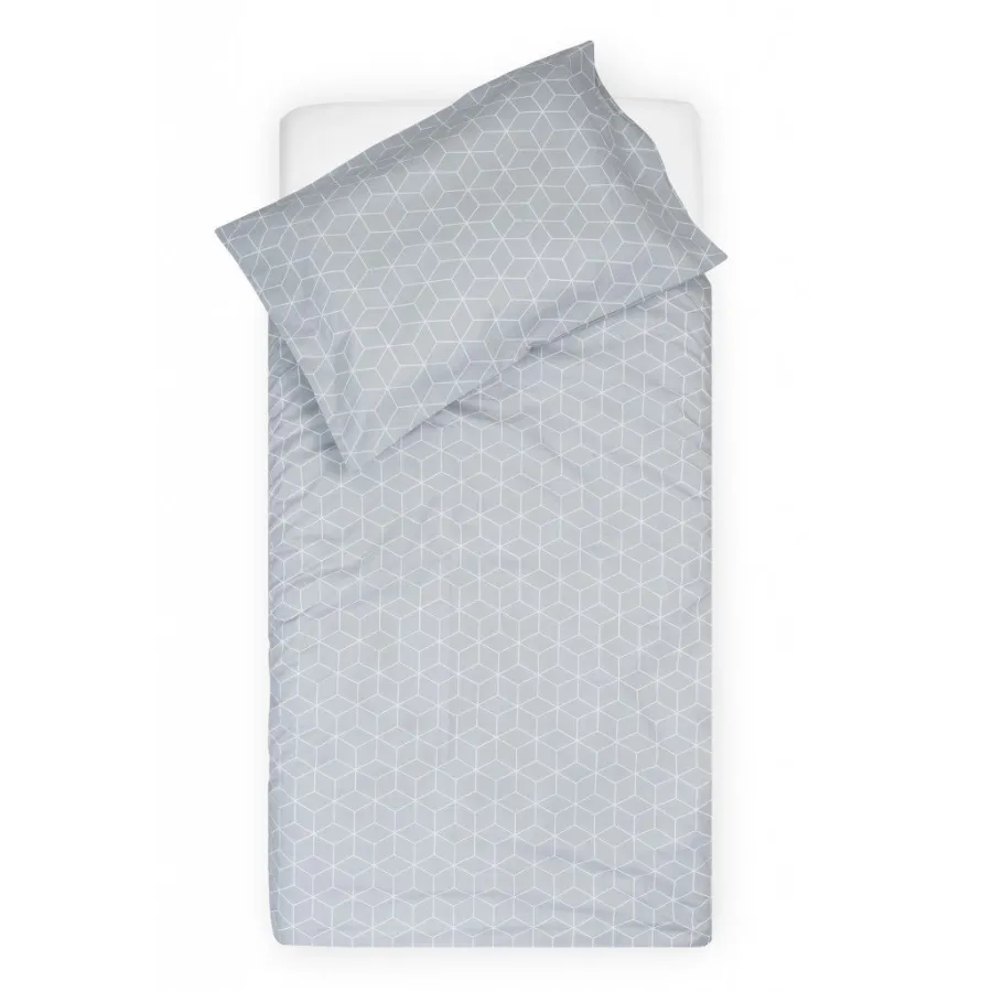JOLLEIN BEDDING SET GRAPHIC GRAY 100x140cm JOLLEIN BEDDING SET GRAPHIC GRAY 100x140cm
