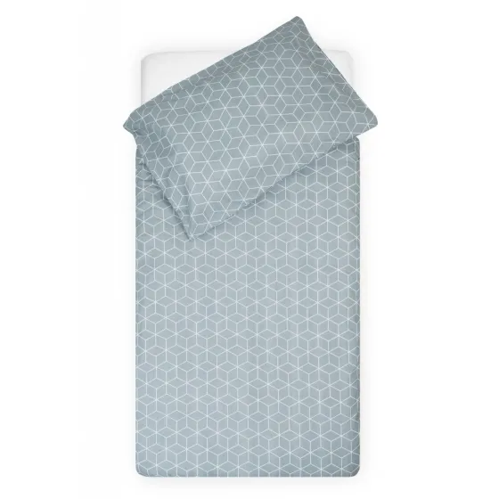 Jollein Bettwäsche Set Graphic Cool Green 100x140cm