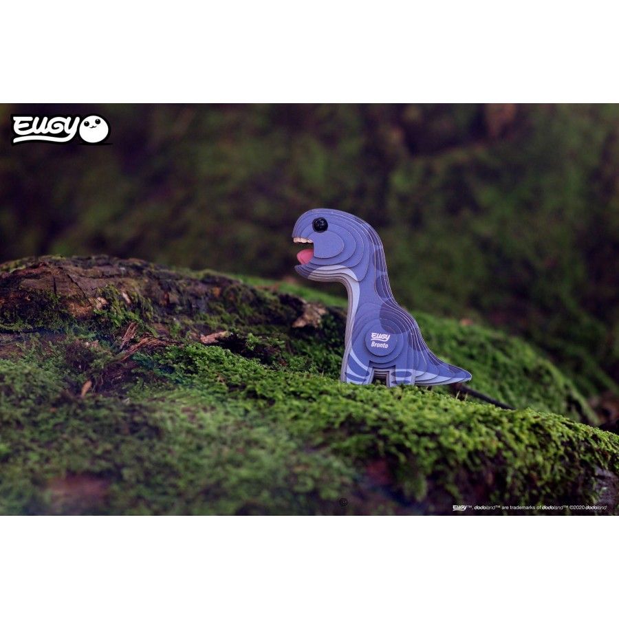 Eugy Dinozaur Bronto Eugy. Eko Układanka 3D. 