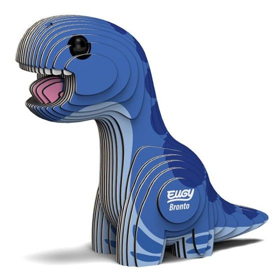 Eugy Dinozaur Bronto Eugy. Eko Układanka 3D.