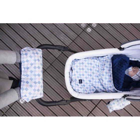 LA Millou stroller sleeping bag BAG PREMIUM S PENGUIN PEPE ECRU
