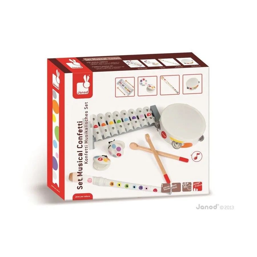 JANOD Zestaw instrumentów Confetti