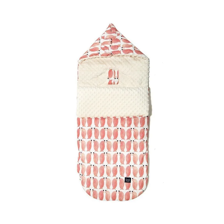 LA MILLOU STROLLER BAG PREMIUM ŚPIWOREK M PENGUIN PEPE ECRU LA MILLOU STROLLER BAG PREMIUM ŚPIWOREK M PENGUIN PEPE ECRU