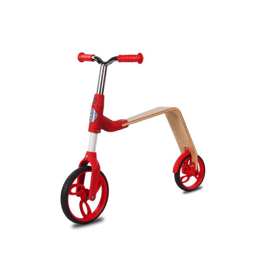 Sun Baby Bicicletta senza pedali e monopattino EVO 360° - rossa