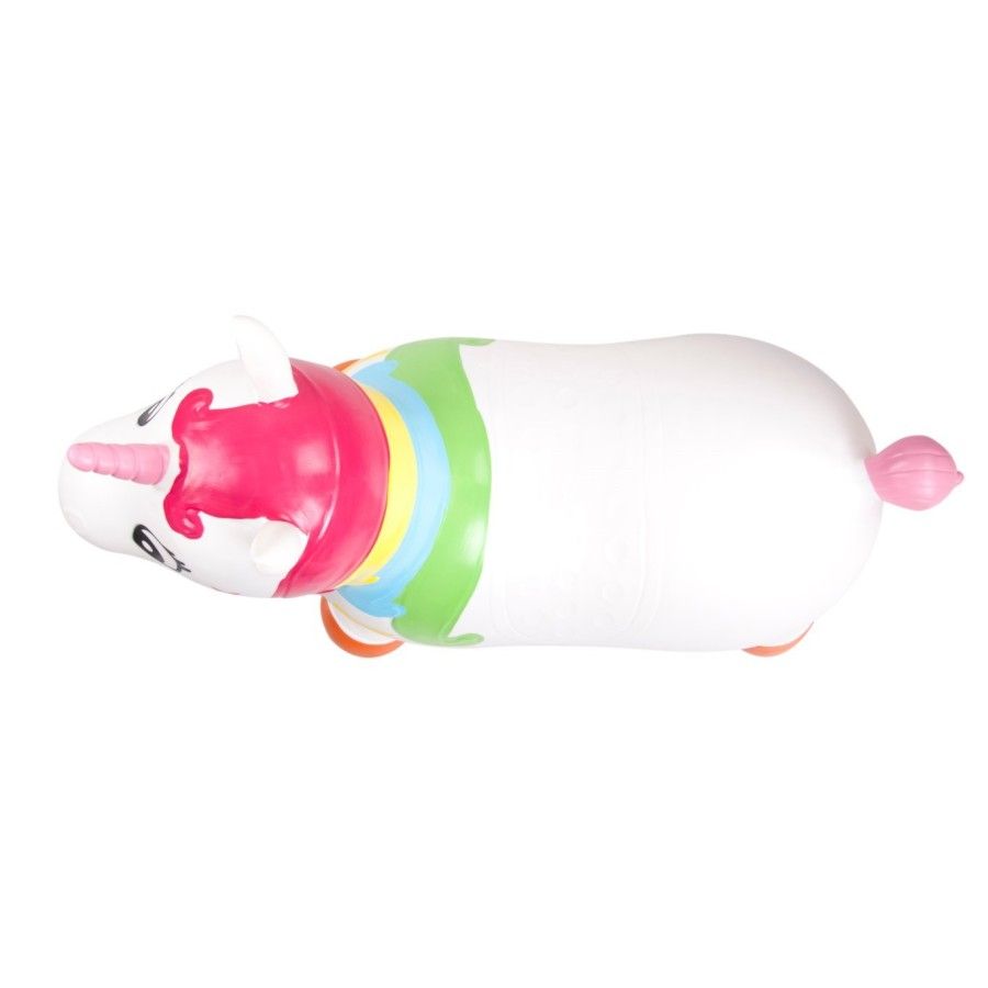Sun Baby Sauteur de licorne en caoutchouc - blanc