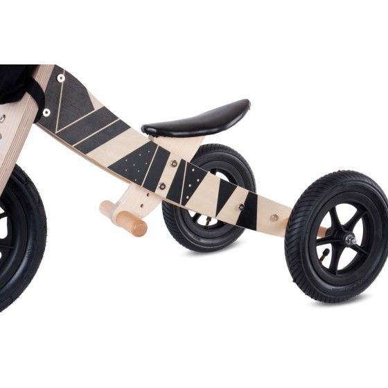 Sun Baby Rowerek drewniany Twist Plus - Samoa Black Edition