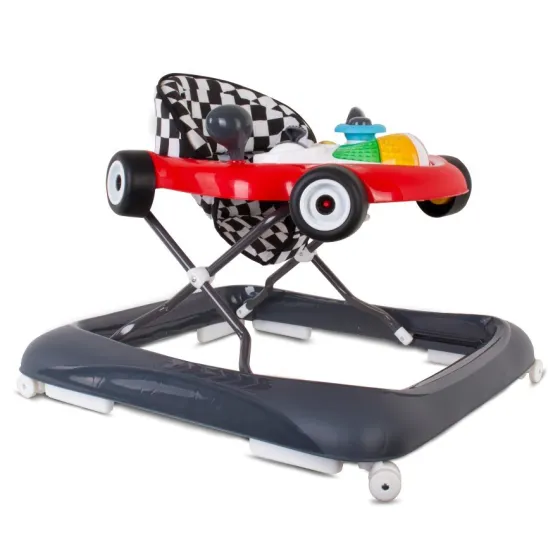 Sun Baby Chodzik wyścigówka - czerwono czarny