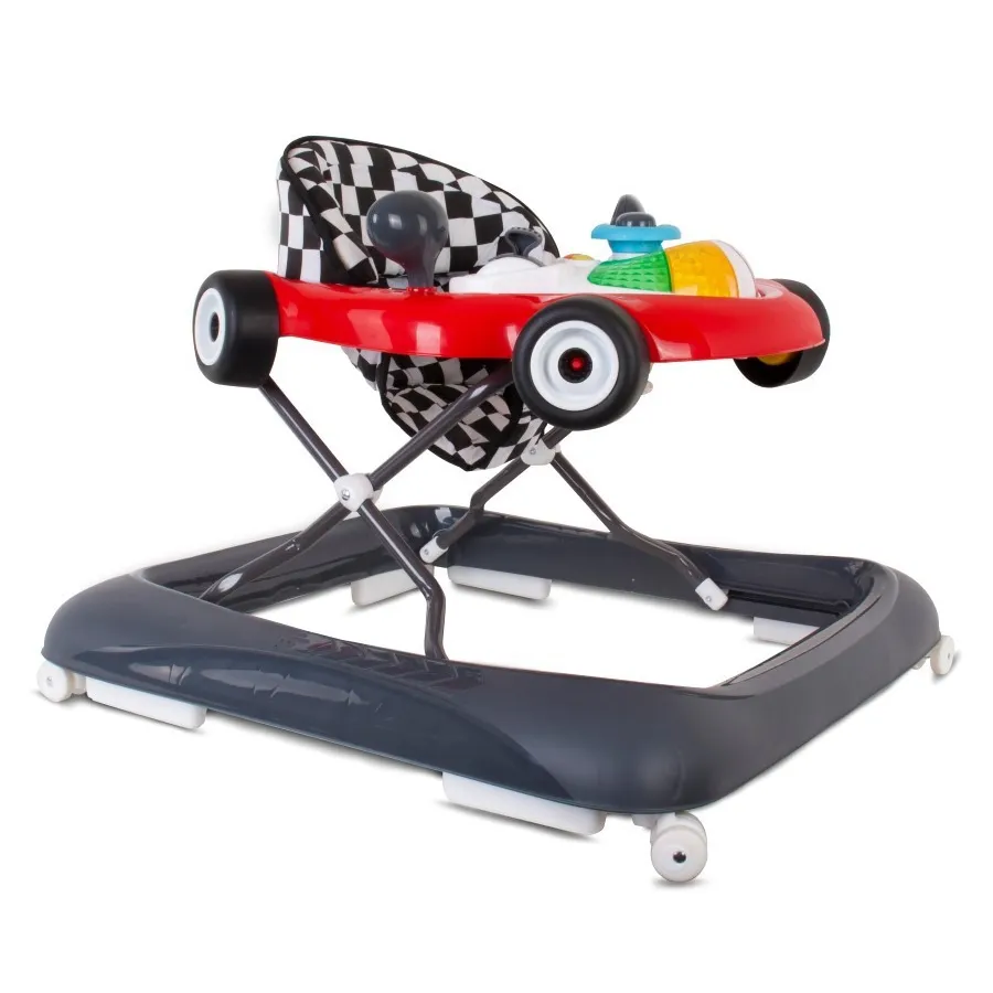 Sun Baby Chodzik wyścigówka - czerwono czarny