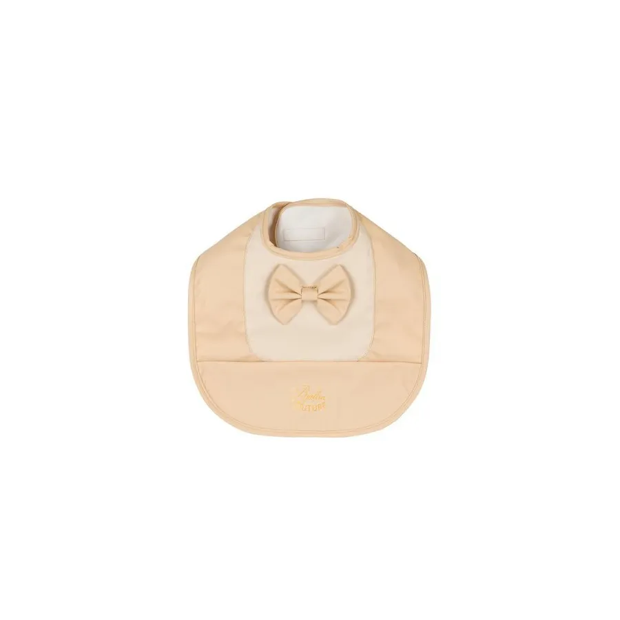 Bjallra Śliniak Beige Bow