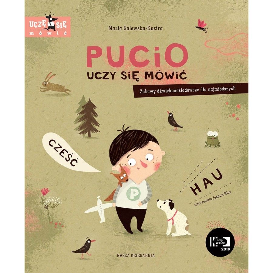 WNK Pucio leert spreken. Leuke geluiden