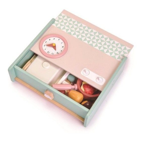 Tender Leaf Toys Drewniana kuchnia przenośna, Mini Chef