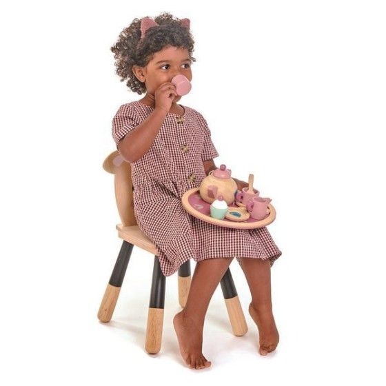 Tender Leaf Toys Drewniany serwis do herbaty, Mini Chef