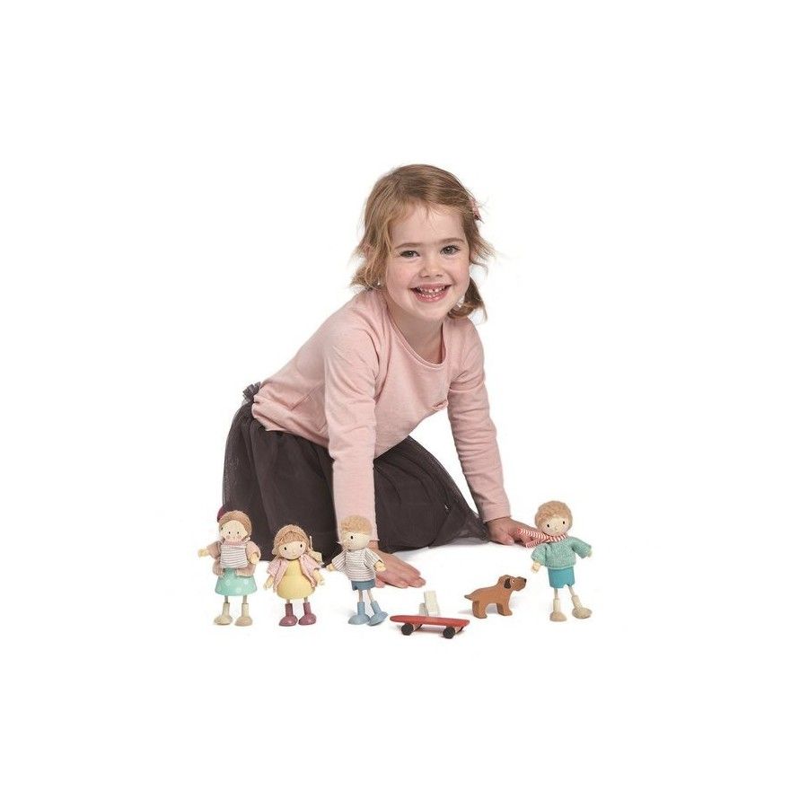 Tender Leaf Toys Laleczka Pan Goodwood i jego pies