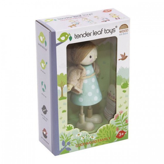 Tender Leaf Toys Laleczka Pani Goodwood z dzieckiem