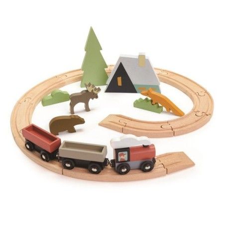 Tender Leaf Toys Trenino in legno