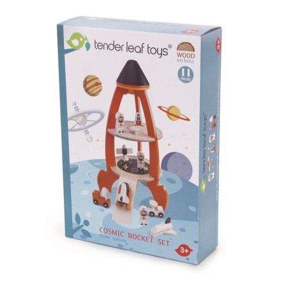 Tender Leaf Toys Fa űrhajó - 191856083115