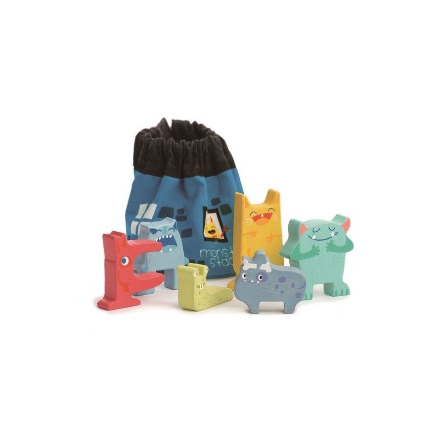 Tender Leaf Toys Juego arcade de madera - Happy Monsters