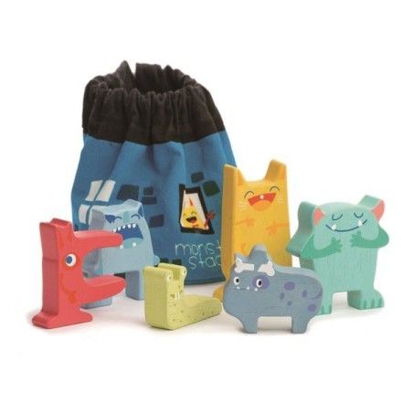Tender Leaf Toys Juego arcade de madera - Happy Monsters