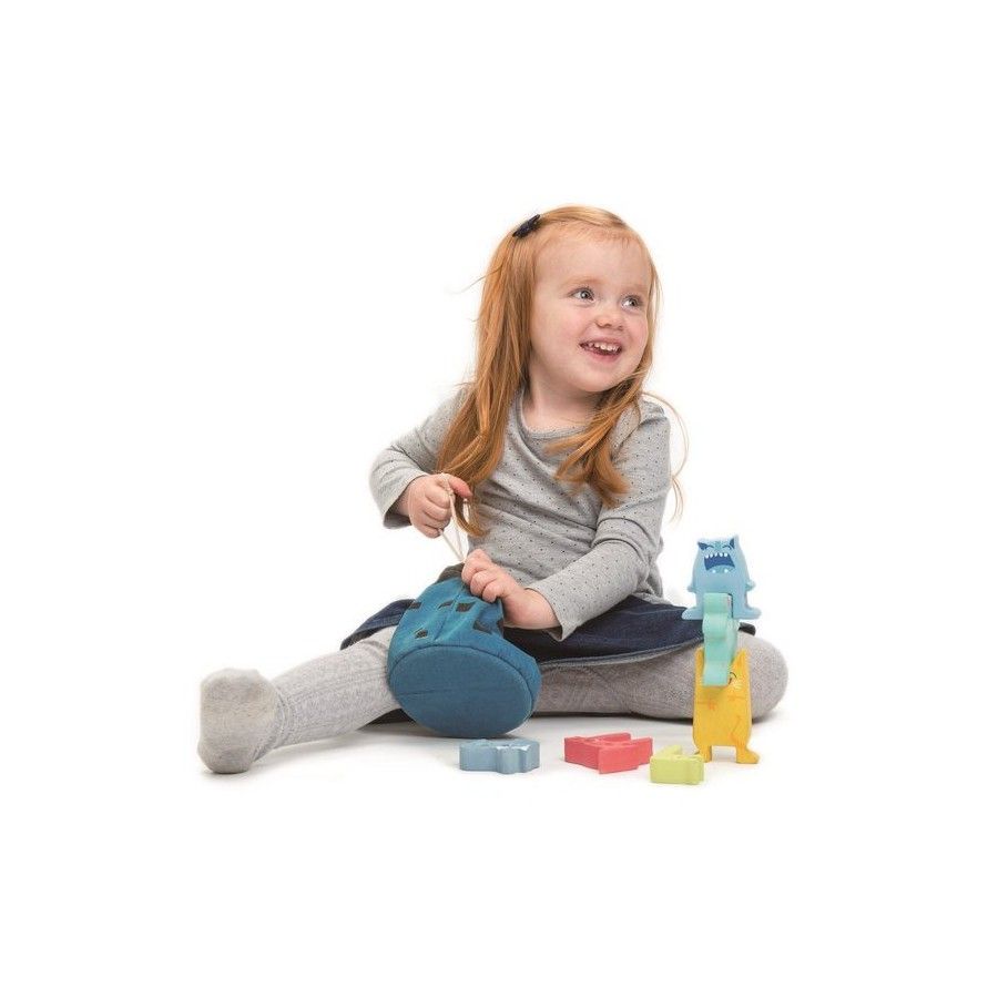 Tender Leaf Toys Gioco arcade in legno - Happy Monsters