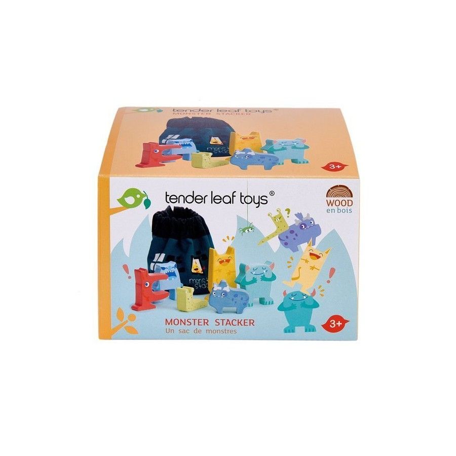 Tender Leaf Toys Gioco arcade in legno - Happy Monsters