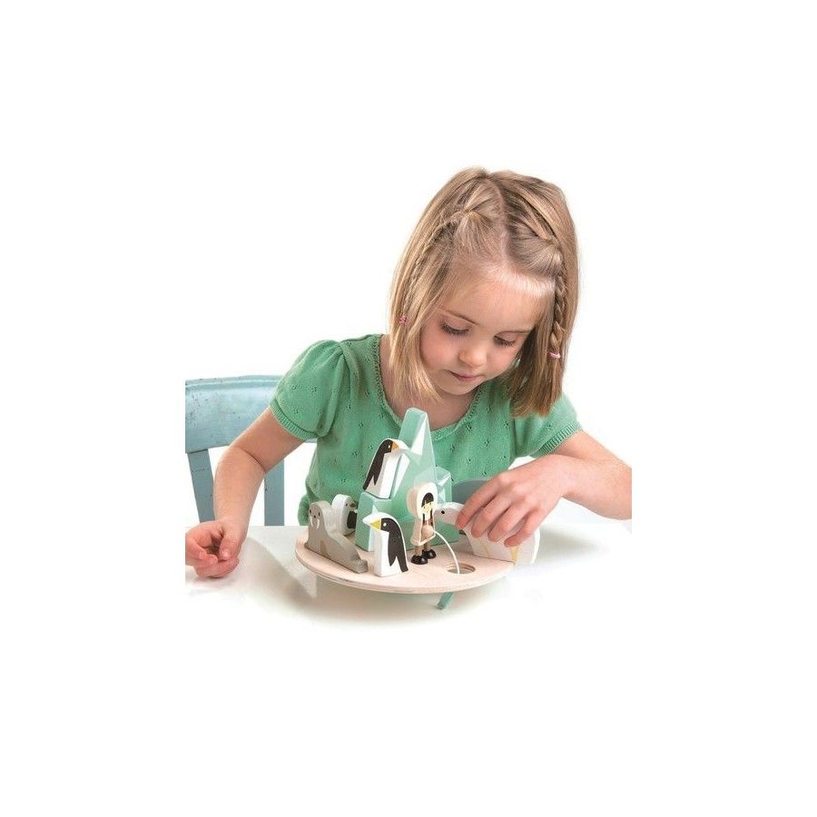 Tender Leaf Toys Wooden arcade game - balancing
