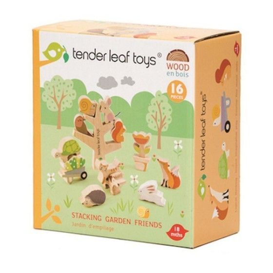 Tender Leaf Toys A wooden arcade game called Friends of the