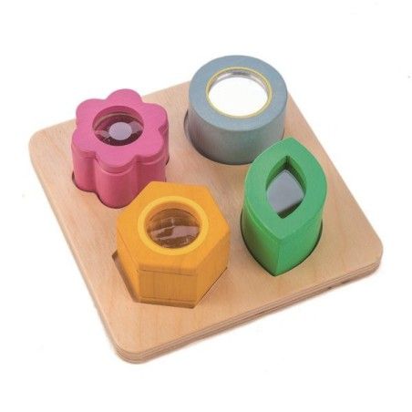 Tender Leaf Toys Дерев'яна сенсорна іграшка - квіти - оптична іграшка