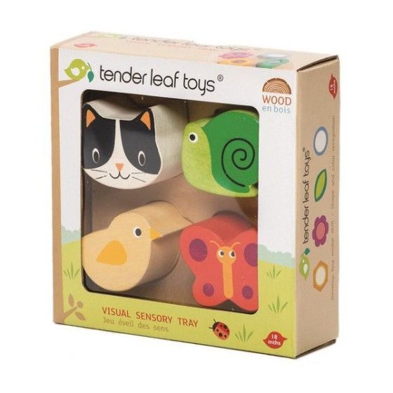Tender Leaf Toys Houten sensorisch speelgoed - dieren -