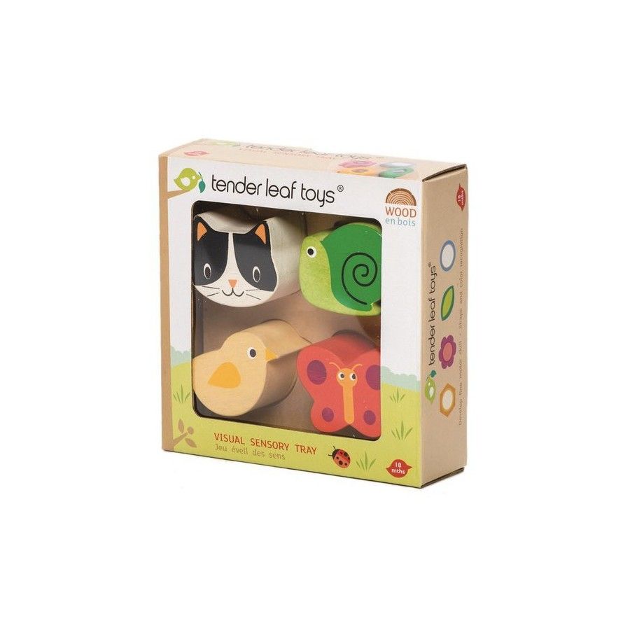 Tender Leaf Toys Wooden Sensory Toy - Animals -