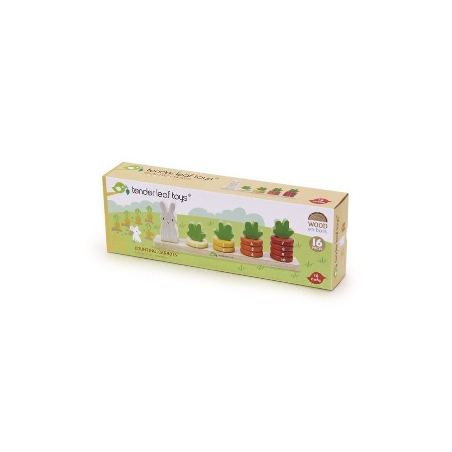 Tender Leaf Toys 木头玩具 - 子和数胡卜