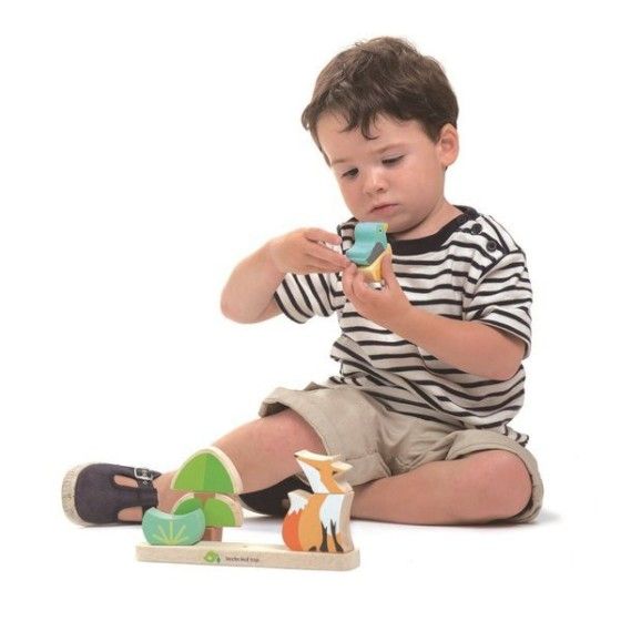 Tender Leaf Toys Magnetyczna układanka - Lis