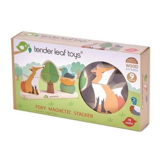 Tender Leaf Toys Magnetyczna układanka - Lis