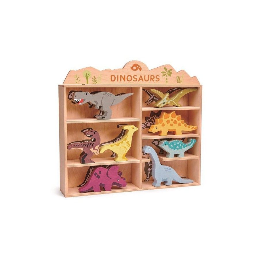 Tender Leaf Toys Personaggi da gioco in legno - dinosauri