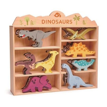 Tender Leaf Toys Wooden fun figurines - Dinosaurs