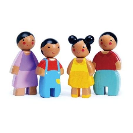Tender Leaf Toys Сонечны лялька сям'я, лялька набор