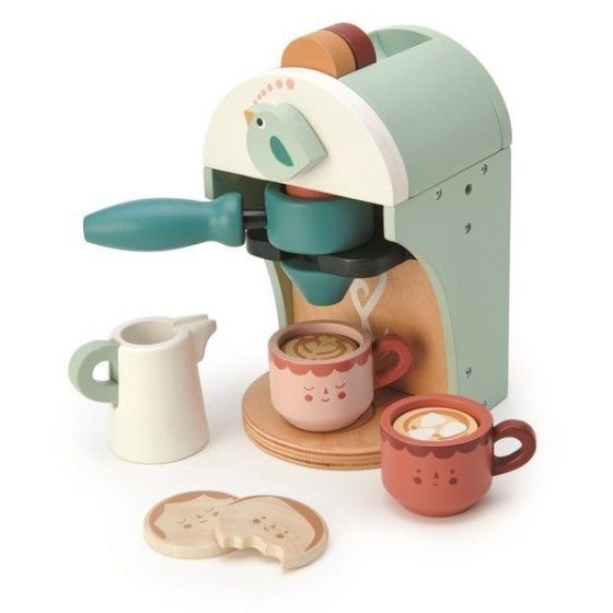 Tender Leaf Toys Drewniany ekspres do kawy na kapsułki
