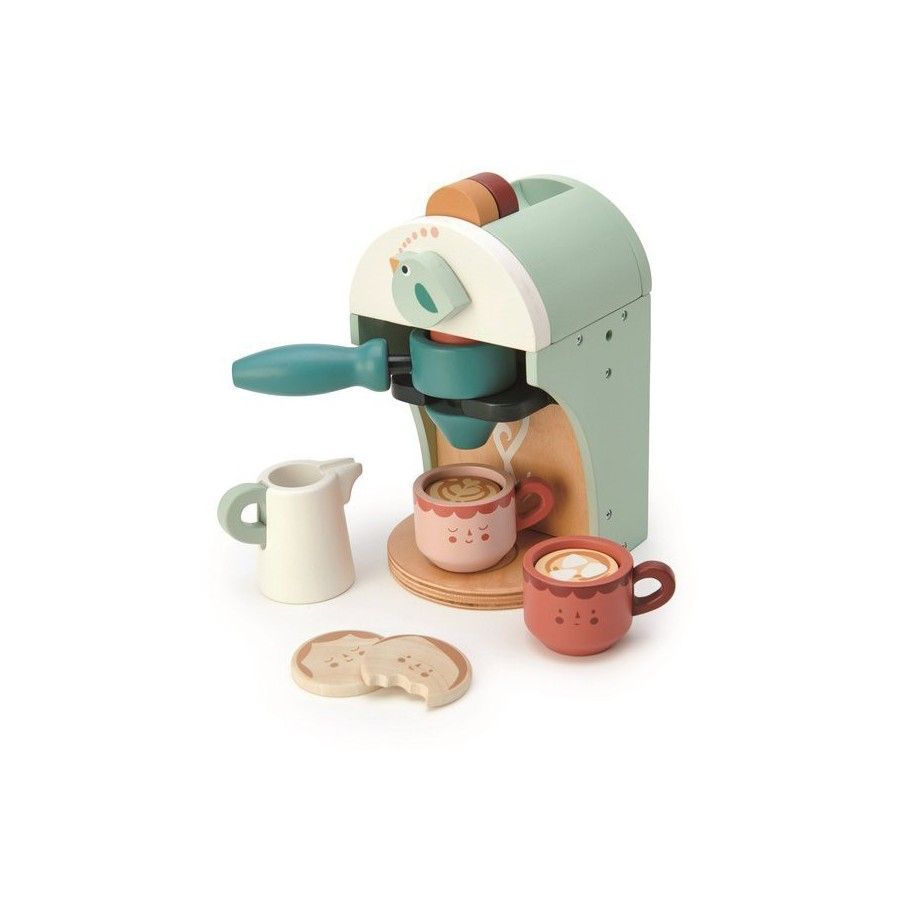 Tender Leaf Toys Drewniany ekspres do kawy na kapsułki