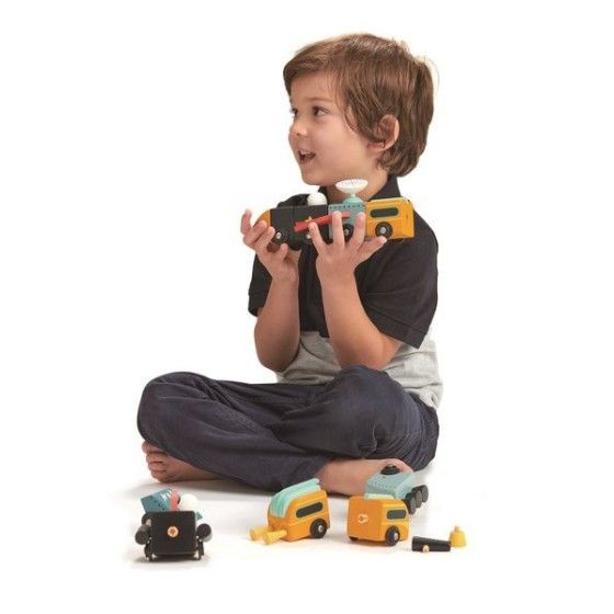 Tender Leaf Toys Drevené kozmické vozidlá, hračka