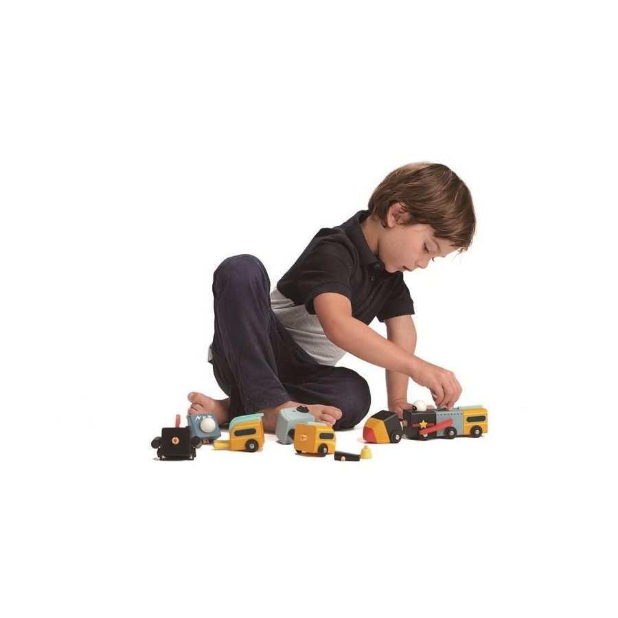 Tender Leaf Toys Wooden cosmic vehicles, toy